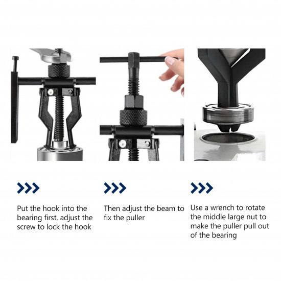 VTOOLS 3 Jaw Pilot Bearing Puller