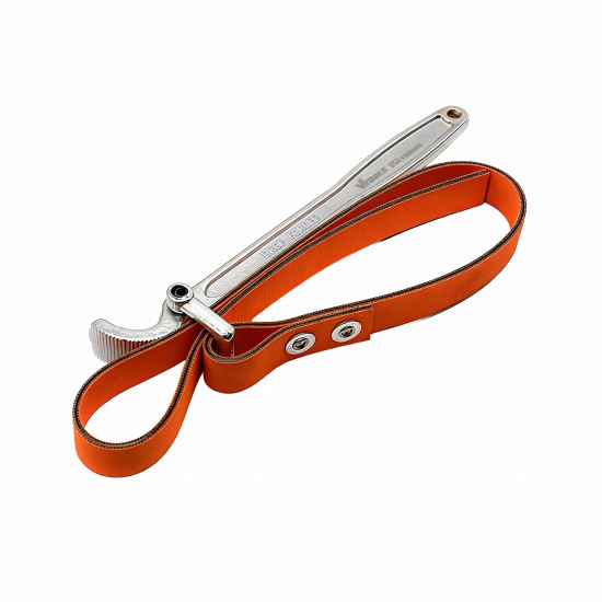 VTOOLS 11 Inch Belt Wrench with Rubber Strap