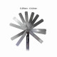 VTOOLS 15 Blade Metric Feeler Gauge