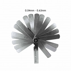 VTOOLS 26 Blade Metric Feeler Gauge