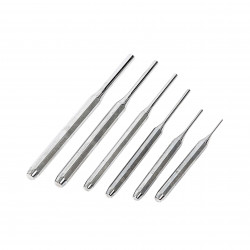 VTOOLS 6pcs CRV Steel Pin Punch Set for Repair Tools