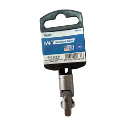VTOOLS 1/4 Inch Universal Joint CRV Steel Swivel Adapter
