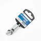 VTOOLS 3/8 Inch Universal Joint CRV Steel Swivel Adapter