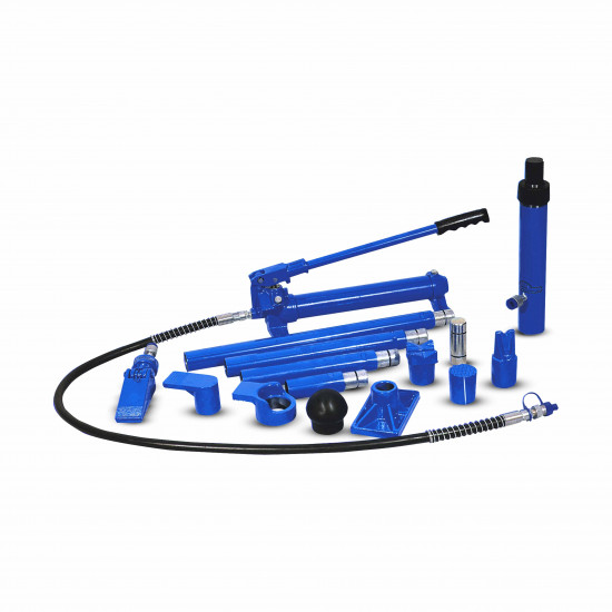 VTOOLS Hydraulic Porta Power 10 Ton Auto Repair Kit