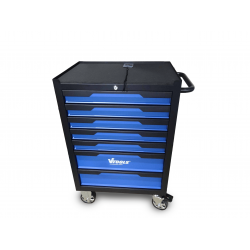 VTOOLS 27 Inch 7 Drawer Rolling Tool Cabinet with EVA Top