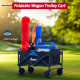 VTOOLS Foldable Utility Wagon trolley Cart