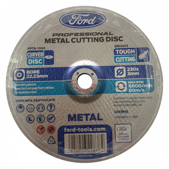 230mm Metal Grinding Disk - 3mm