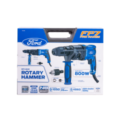 800W HD Rotary Hammer Kit - SDS Max