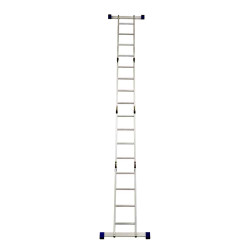 11 Ft. Aluminium Ladder 4 section 4 x 3 steps