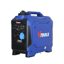 VTOOLS 2000W Silent Portable Recoil High-Performance Generator