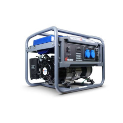 VTOOLS 2200 Watt Petrol Powered Portable Generator with 10Hrs Run Time