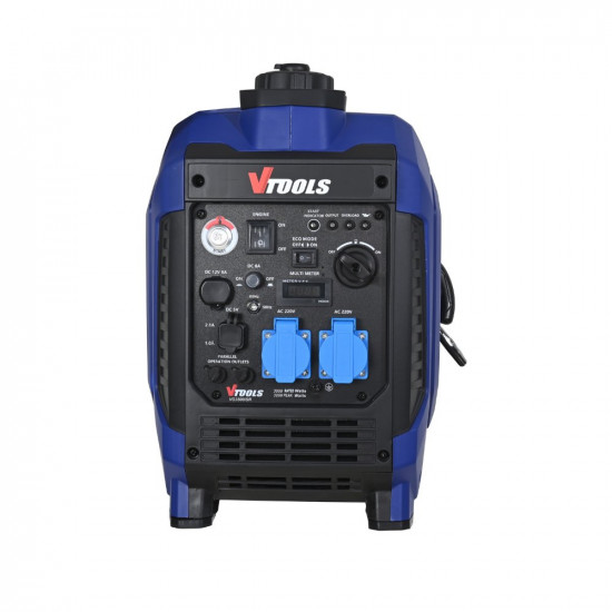 VTOOLS 3200W Silent Portable Recoil High-Performance Generator