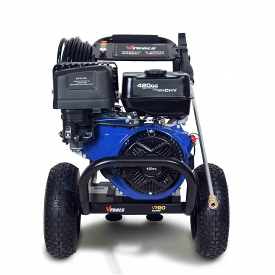 VTOOLS 303 Bar Gasoline Pressure Washer with 15 Meter Hose