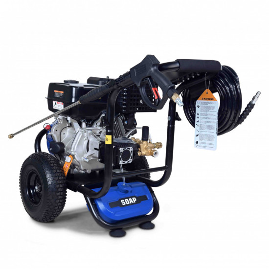VTOOLS 303 Bar Gasoline Pressure Washer with 15 Meter Hose