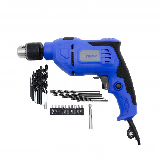 650 Watt Impact Drill Driver + 115 Pieces Tool kit