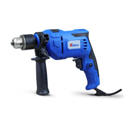 VTOOLS 650 Watt Impact Drill For Wood, Concrete, & Metal Drilling