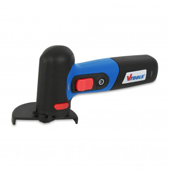 VTOOLS 7.2V Cordless Mini Angle Grinder, High Speed 6000RPM, with 2000mAh Battery, Blue
