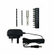 VTOOLS 12V Cordless Drill Driver with 13 Piece Bits Set
