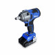 VTOOLS 20V Brushless Impact Wrench, 1/2 Inch Cordless Electric Impact Gun, High Torque 400Nm, 3 Variables Speed, 1600 Up to 2600 RPM, with 2Pcs 2.0A Li-ion Battery