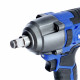 VTOOLS 20V Brushless Impact Wrench, 1/2 Inch Cordless Electric Impact Gun, High Torque 400Nm, 3 Variables Speed, 1600 Up to 2600 RPM, with 2Pcs 2.0A Li-ion Battery