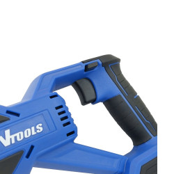 VTOOLS 23mm Cordless Reciprocating Saw, with 20V Rechargeable Battery and 2 Saw Blade, Brushless Motor Up to  2700 RPM Variable Speed