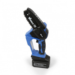 VTOOLS 6 Inch Cordless Log Chain Saw, Brushless Motor, with 20V Rechargeable Battery and 3000 RPM Speed