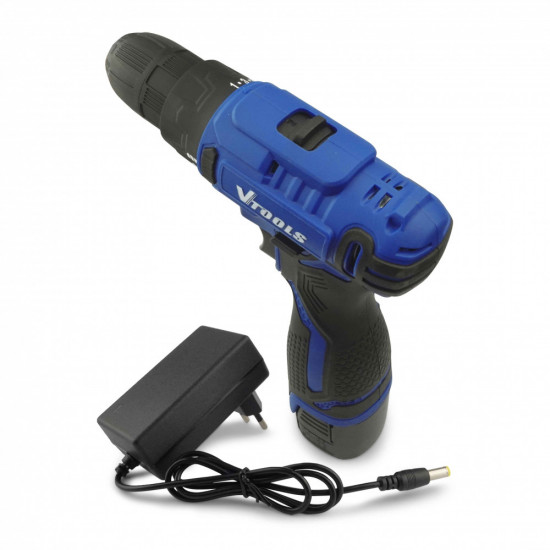 VTOOLS 16.8V Cordless Drill Driver with 1500mAh Battery