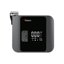 VTOOLS 12V Portable Smart Air Compressor with Dual Mode Power Supply