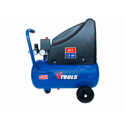 VTOOLS Portable 24 Liter Air Compressor For All Size Tires