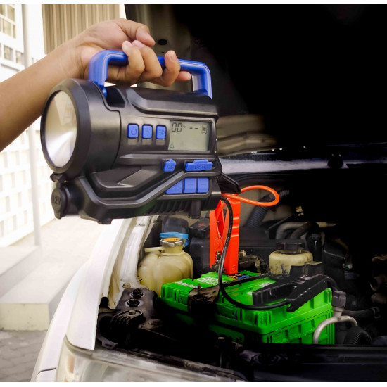 5 in 1 Jump Starter with Air Compressor