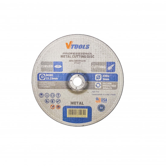 230mm Curved Inox Cutting Disc