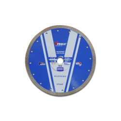 VTOOLS 9 Inch Diamond Saw Blade with Flange, Multi-Purpose Blade Dry and Wet
