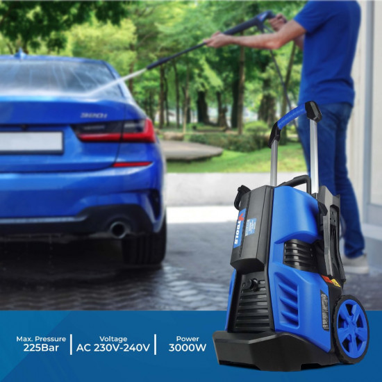 225 Bar Adjutsable Pressure Washer With Water Cooling Induction Motor