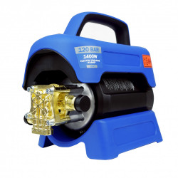 VTOOLS 120 Bar Electric Induction Pressure Washer With 5 Meter Hose & Soap Dispenser