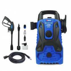 VTOOLS 100 Bar Electric Pressure Washer With 5 Meter Hose & Soap Dispenser