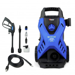 VTOOLS 120 Bar Electric Pressure Washer With 2 Wheels, 5 Meter Hose, Soap Dispenser