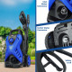 VTOOLS 135 Bar Electric Pressure Washer With 2 Wheels,5 Meter Hose & Soap Dispenser