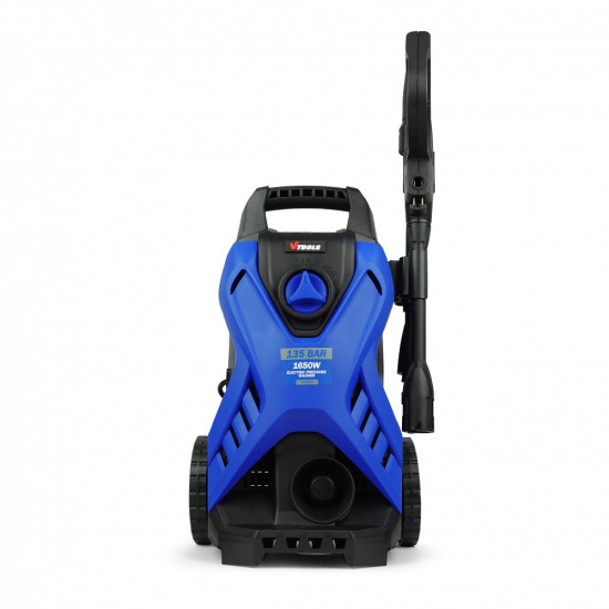 VTOOLS 135 Bar Electric Pressure Washer With 2 Wheels,5 Meter Hose & Soap Dispenser