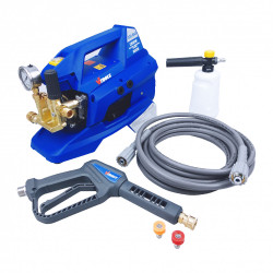 VTOOLS 120 Bar Electric Professional Induction Pressure Washer With 8 Meter Hose & Soap Dispenser