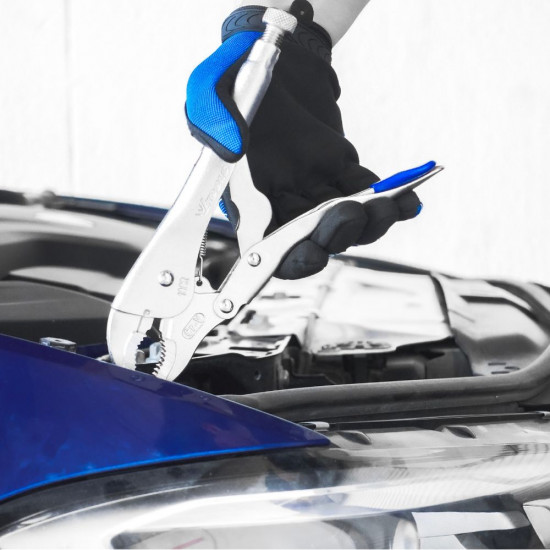 10 Inch CRV Locking Plier With Curved Jaw