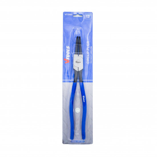 13-Inch Internal Circlip Plier with Bent Tips