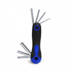 8 Piece Folding Hex Key Wrench Set