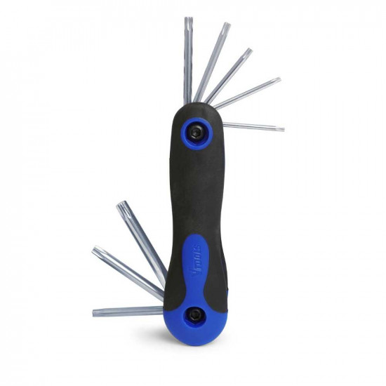 8 Piece Folding Torx Key Wrench Set