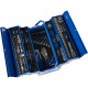 Multi-Purpose 104 Pcs Tool Kit in Folding Tool Box