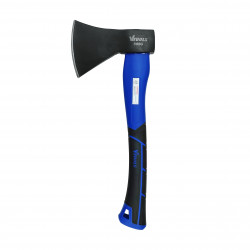15 Inch Carbon Steel Chopping Axe Hammer with Fiber Glass Handle, 800g