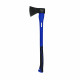 15 Inch Carbon Steel Chopping Axe Hammer with Fiber Glass Handle, 1250g