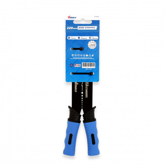 VTOOLS 9 Inch Automatic Wire Stripper Cutter, High Quality Steel With Comfortable Handle