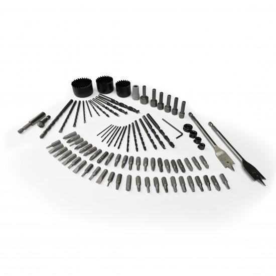 VTOOLS 90 Piece Drill & Screwdriver Bit Set