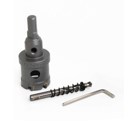 32mm TCT Hole Saw Cutter with Pilot Drill Bit and Allen Wrench