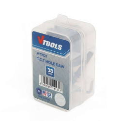 38mm TCT Hole Saw Cutter with Pilot Drill Bit and Allen Wrench
